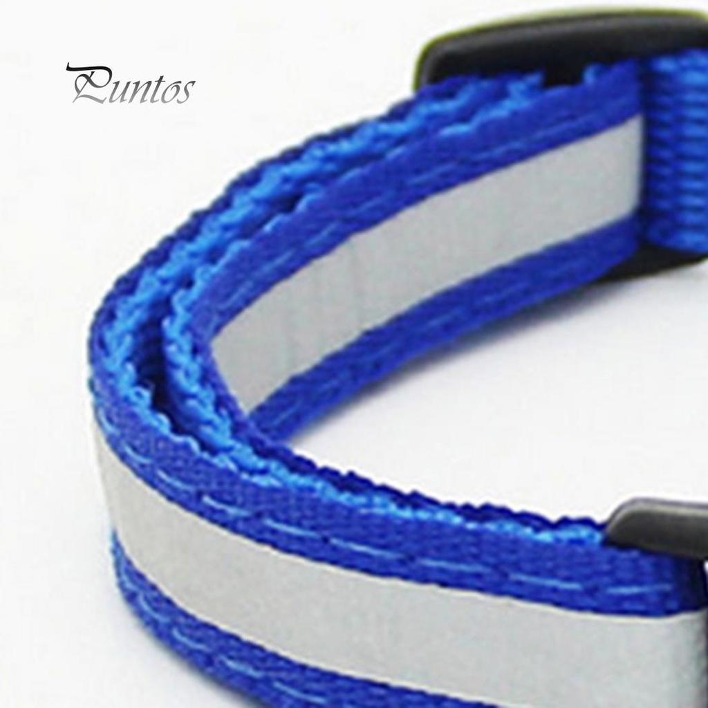Pet Puppy Reflective Collar Buckle Neck Strap