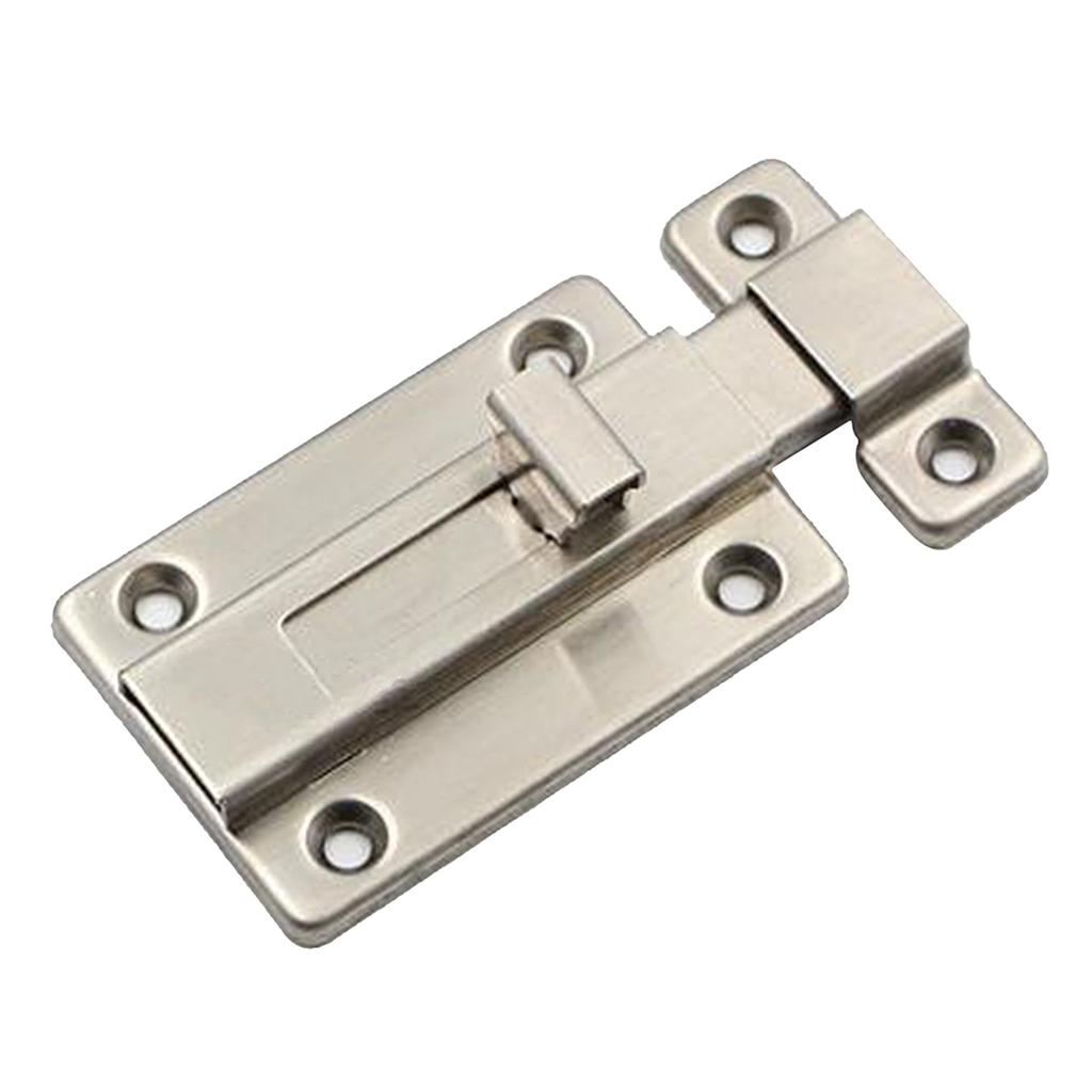 Sturdy Door Security Slide Latch Lock with Screws 3inch 3Pcs Garden