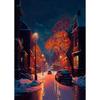 Anime Japanese Street Landscape Poster Prints For Living Room Home Decor Abstract Scenery Canvas Painting Wall Art Aesthetic