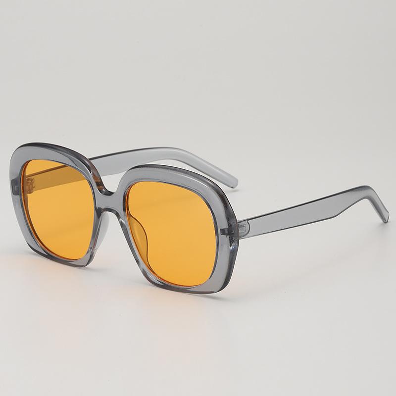 JYL TS Oversized Sunglasses UV Protection Face Slimming Style 6673