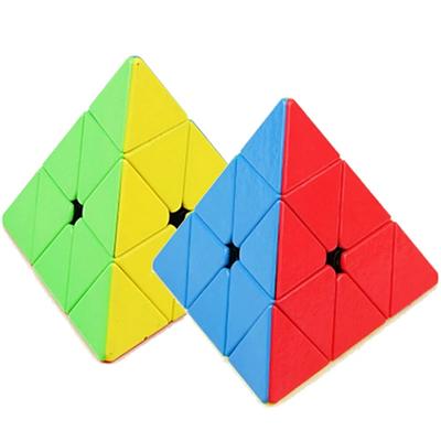 Pyramix 3x3x3 Dreieck Zauberwürfel Shengso 3*3 ShengShou SENGSO Mix 4 Farbe Piraminx Pyramide Ungarischen Pyranmix Prymix 3D Puzzle