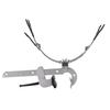 28086 Dual Purpose Ice Raft  Bridge Fishing Folding Bracket Stainless Steel Stand TackleL