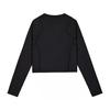 New Balance T Shirts Women's Dark Gray Crew Neck NDF44572-DKG