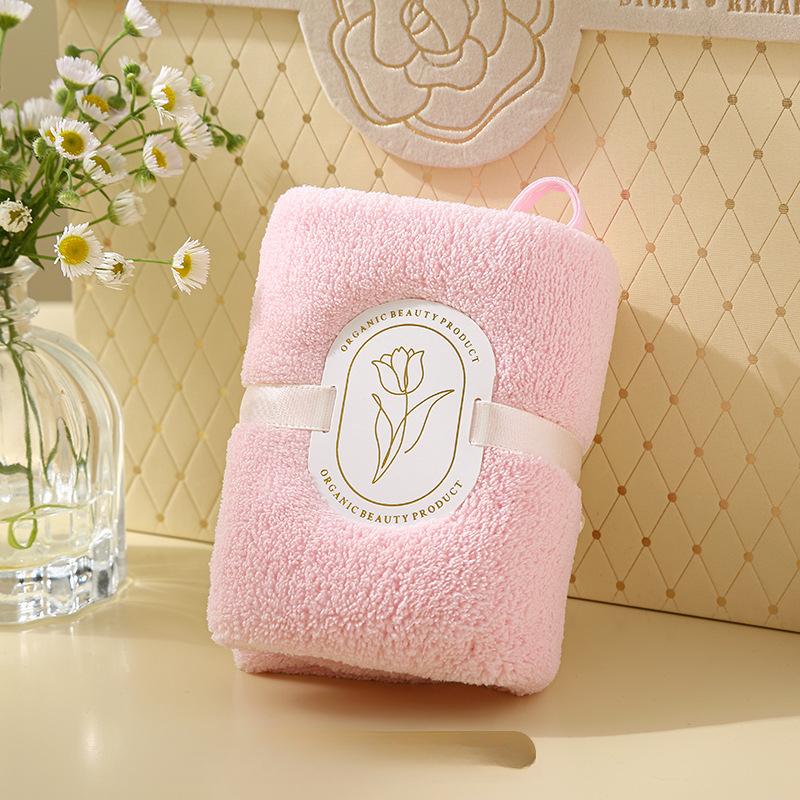 Hand Towel Can Be Hung with Hand Towel Coral Velvet Absorbent Wedding Return