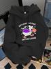 Unisex Fall Autumn Halloween Funny Wizard Hat Pumpkin Goose Print Kangaroo Pocket Graphic Hoodie Hooded Sweatshirt Print Casual T