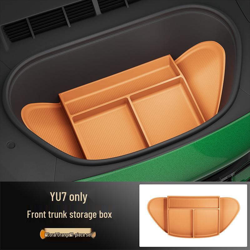 Silicone Anti-Shake Storage Box for Yu7 Front Trunk and Rear Screen