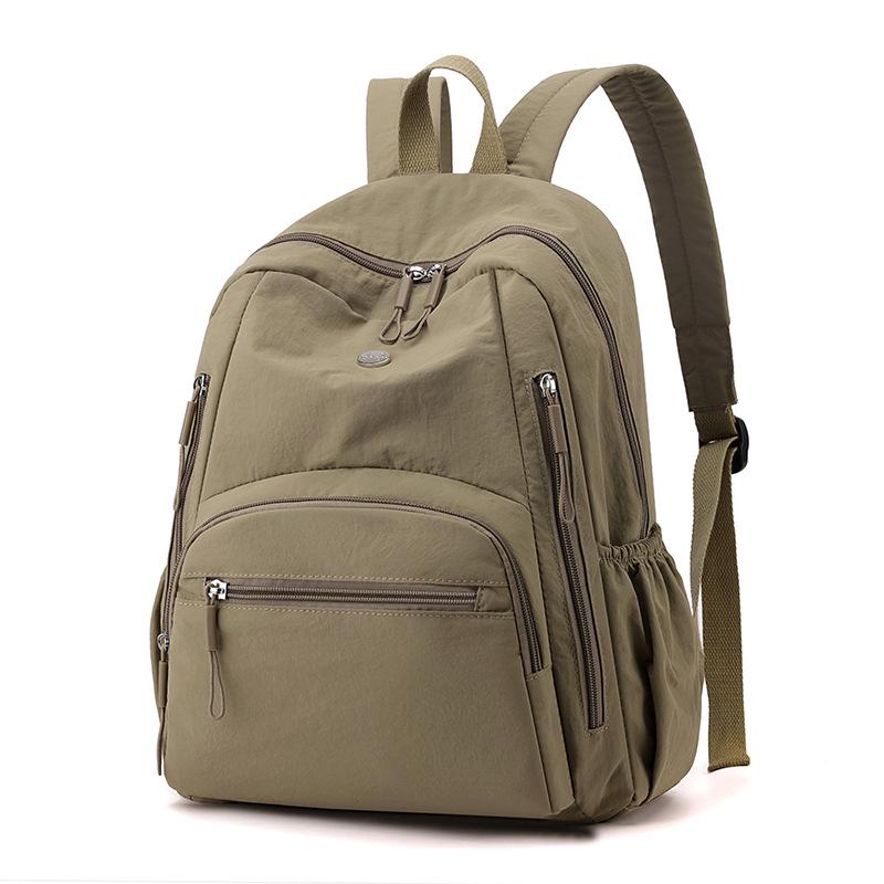 Women's Large Capacity Lightweight Waterproof Nylon Puffer Backpack