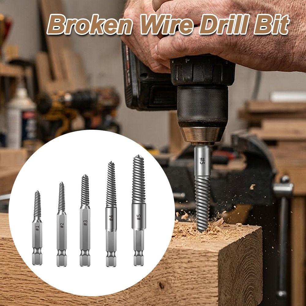 Unscrewing and Disassembling Tool Broken Wire Extractor Multifunctional Extractor Hexagonal Shank