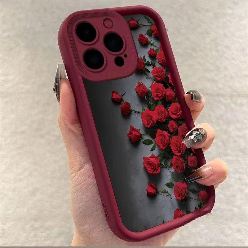 iPhone 17 Pro Max Icefield Rose Case - Compatible with iPhone 14, 15, and 16 Models