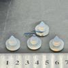4pcs for Honda Accord city Fit Odyssey CRV Civic Brake Light Switch Top Rubber Nail Plastic Pad