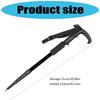 Versatiles Aluminum Walking Stick Light Weight Regulable Camping Stick for Long Outdoor Activity