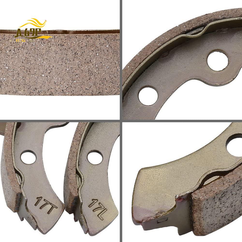 A69P-Golf Cart Accessories Brake Shoes Fits For Club Car Ds And Precedent 1995-Up Golf Cart 101823201 Metal