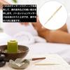 Ear acupoint locator stick facial tool spring type brass material detection probe full body use lightweight portable usable on both ends.