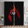Kumamon Tulle for Bedroom Kitchen Curtains for Camera Curtains Child Room Shades Blackout Curtain Halloween Decoration Partition
