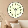 Kitchen Wall Clock Round Modern Decorative Animal Art Easy To Read Animal Clock For Living Room Offices Classroom Dorm RV Garage