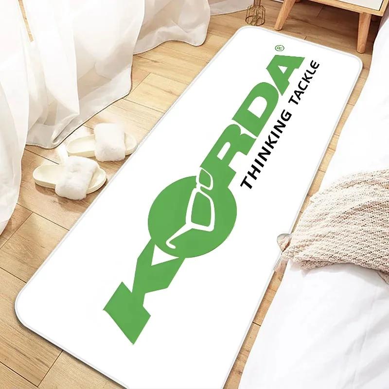 K-Korda Tackle Non-Slip Floor Mat Washable Carpet for Entrance Stylish Rug for Living Room or Hallway Decor Durable Doormat