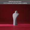 Hongtai Luxury Microfiber Necklace Display Stand - Mannequin Jewelry Prop