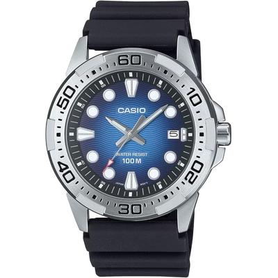 CASIO Standard Analog Quartz Men's Watch MTD-140-2AV Urethane Band Blue Overseas Model [P...