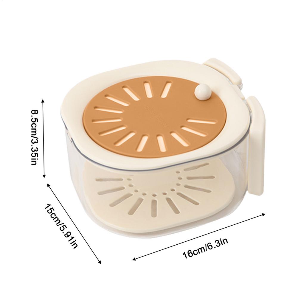 Vegetable Fruit Cleaning And Drainage Basket Folding Water Filter Net Fresh Keeping Box Cleaning Basket Kitchen Storage Gadget