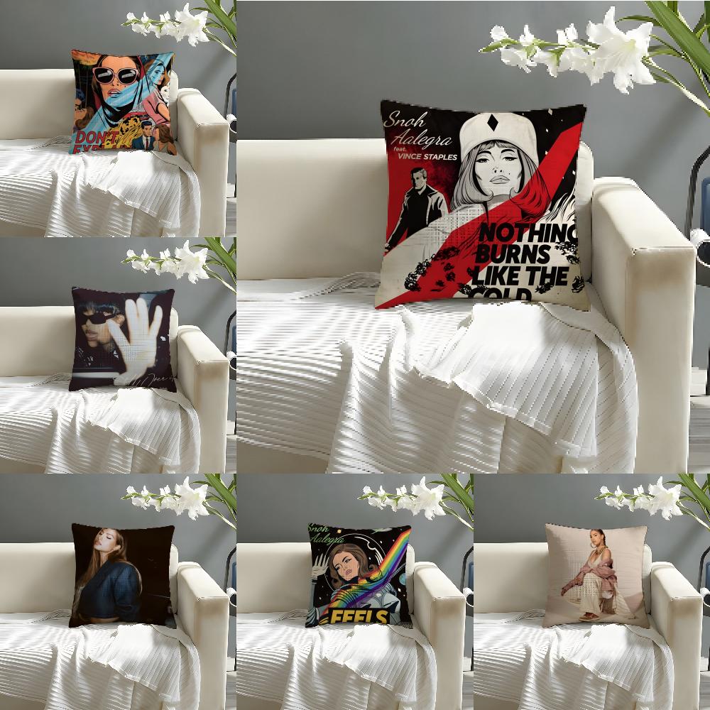 Cool S-snoh a-aalegra Pillow Case Home Living Room Decoration Linen Pillow Cases Cushion Cover