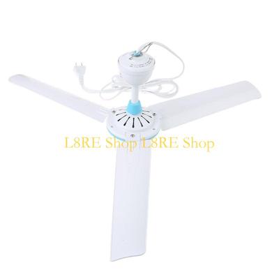 L8RE 220V 15.7 To 47.2 Inch Ceiling Fan Mute Electric Hanging Fan for Dining Room Bed