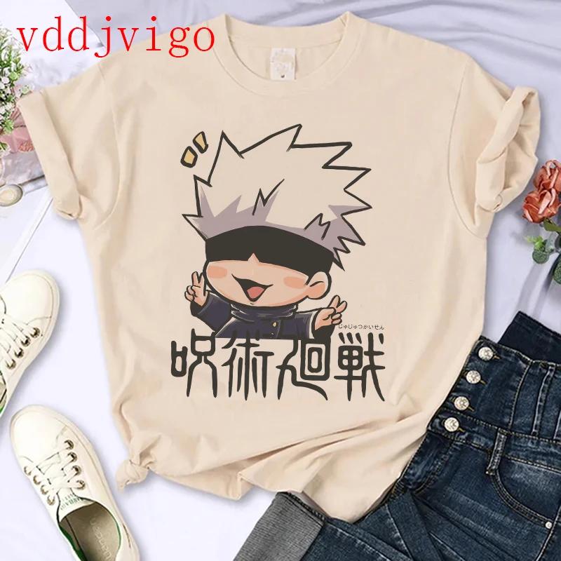 Streetwear Tshirt Japanese Anime Tshirt Jujutsu Kaisen Gojo Satoru Yuji Itadori Unisexga T Shirt Top Tees Clothes Y2k 90s