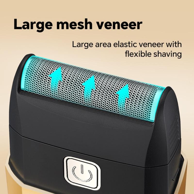 Travel Friendly Cordless Shaver Single  Blade System Bald Head  Rechargeable Electric Shaver  For Daily Shaving