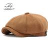 Herren Newsboy Schiebermütze 100% Baumwolle Gatsby Ivy Golf Cabbie Hut