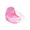 Transparent Cage Mount Bird Feeder Detachable Bird Feeding Water Box  For Parakeet Lovebird