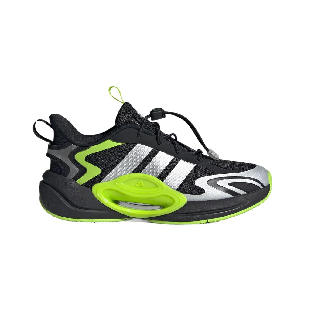 Adidas Galaxy Scout Comfortable Versatile Fashion Casual Low-Top Kids Training Shoes Kids sneaker Black Metallic-Silver Bright-White JR0564