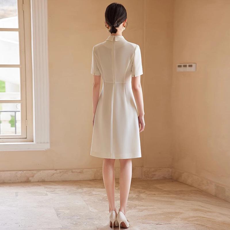 Aishangchen 2024 Summer Fashion Little Fragrant Style Versatile Commute Formal Dress