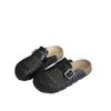 Casual Bag Head Lazy Slippers Women's 2025 Summer New Casual Versatile Lazy Shoes Hollow Breathable Cool Slippers