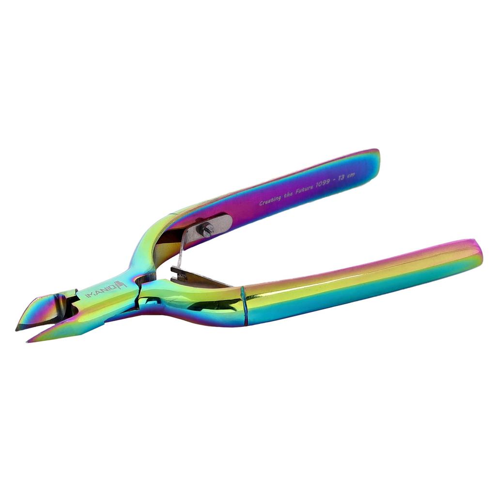 Cuticle Nippers Nail Clippers Cosmetic Scissors Manicure Spa Salon Multicolor