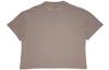 Nike Crop Tops Women's Malted Yellow Crew Neck Moderate DA0324-245