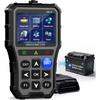 AMTIFO OBD2 Scanner With Battery Tester - Check Engine Light & Emissions Readiness, Plug & Play, Battery Health, Real-Time Date, Car Code Reader,
