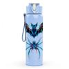 1PC Dark Bat Spider Dragon Art 750ml Color Plastic Sports Water Bottle Leakproof Flip Straw Lid Suitable for Sports Office Home Use