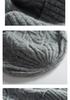 2025 Autumn/Winter Women's Cashmere Knitted Turban Hat - Classic, Warm, Windproof, Versatile, Slimming Design.
