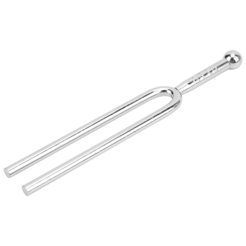 440Hz Tuning Frok Standard A Stainless Steel Musical Instrument for Guitar Violin Silver