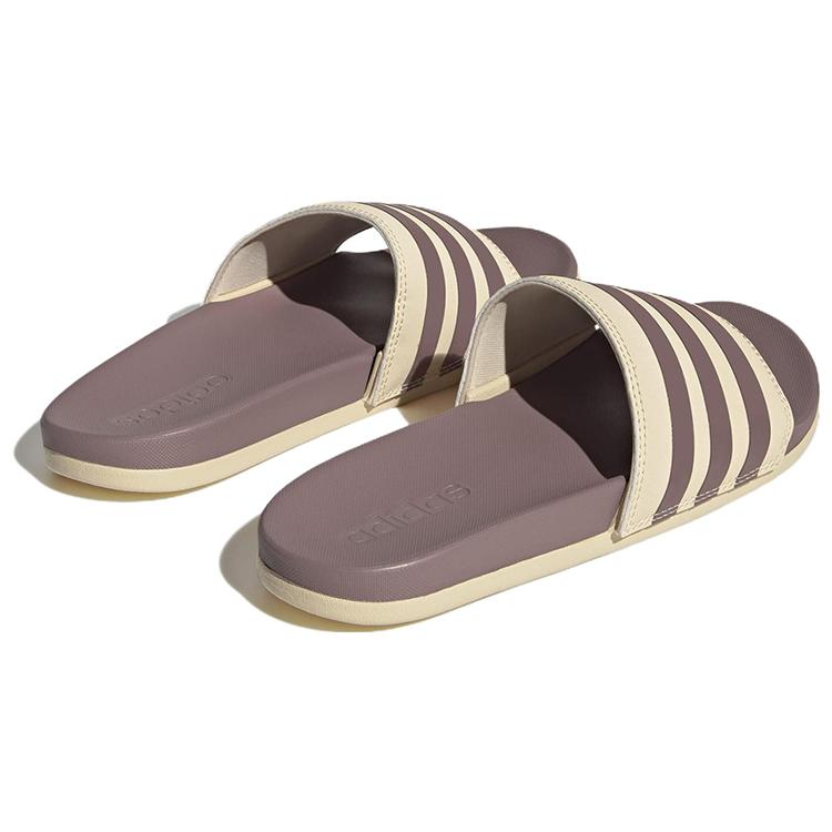New Adilette Women's Adidas Comfort Slide 'Sand Strata Purple' Women's H03621