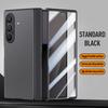 For Samsung Galaxy Z Fold7 Screen Protect Film Magnetic Electroplated Matte Phone Case For Magsafe Middle Hinge Shockproof Cover