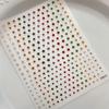Holographic Star Nail Art Stickers Self Adhesive Assorted Colors Perfect For Diy Manicure Home Use Nail Salon Decor