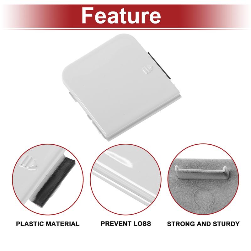 X Autohaux Car Tow Hook Cover Cap for MercedesBenz S-Class W220 98-02 No.2208850323 White