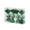 New Christmas Candy Pendant Christmas Tree Decoration Electroplating Painted Plastic Props Window Counter Ornament