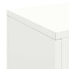 Plant Stand Set 3 Pcs White Steel