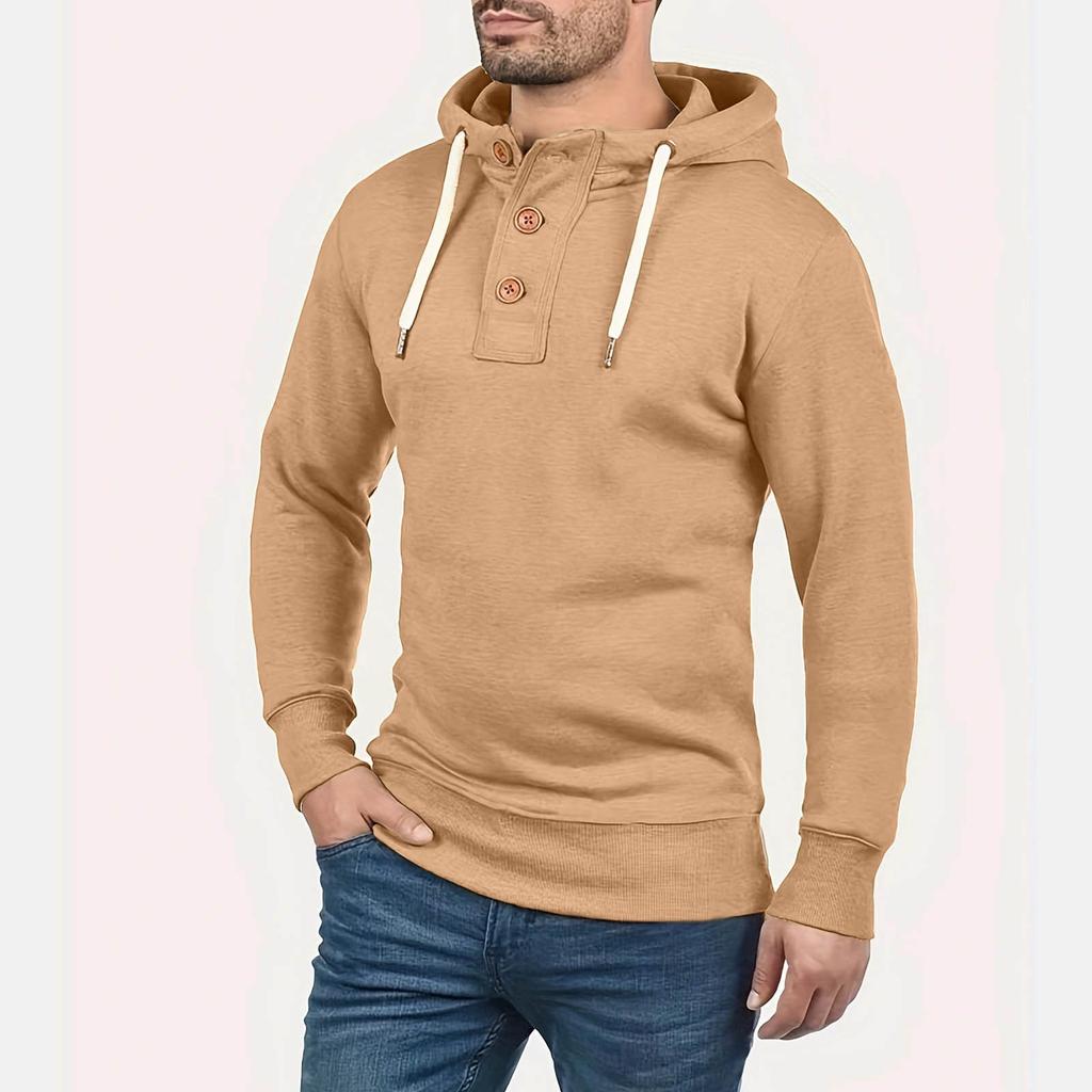 Autumn Men's Large Hooded Digital Printed Sweater New Large Basic Sweater