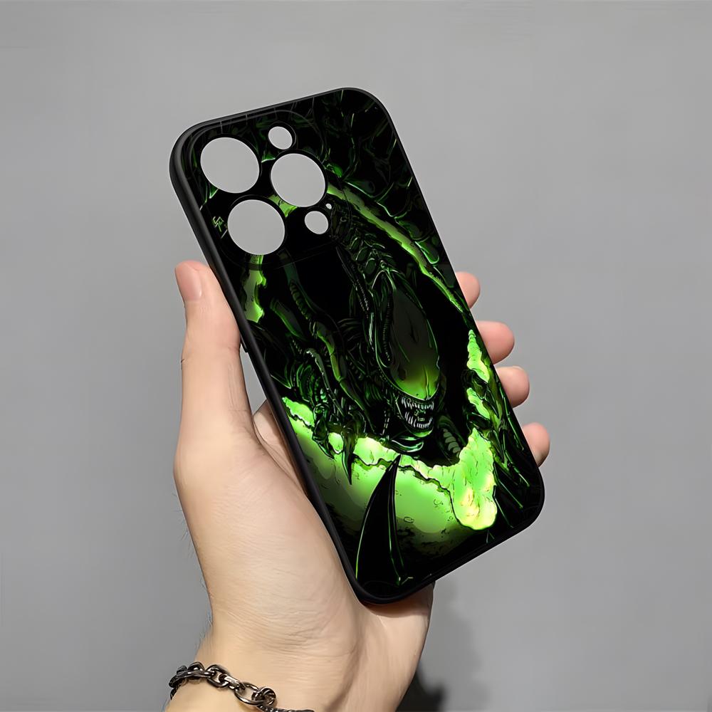 Alien Vs Predator Phone Case For 16 Pro Max Iphone 15 14 Pro Max 13pro 11 X Xs Xr 8 7Plus Silicone Cover