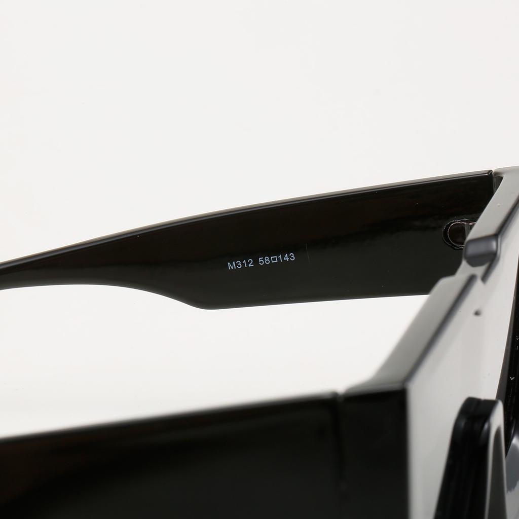 Retro Vintage Black Square Women Sunglasses Luxury Large Frame Gradient Glasses Fashion Cat Eye Oversized