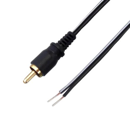 F-Factory speaker cable pin plug - loose end 5m x 2 piecesC-078
