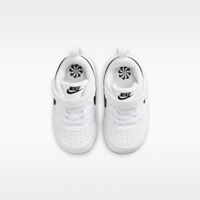 Nike Court Borough Low Recraft White Black Swoosh (TD)