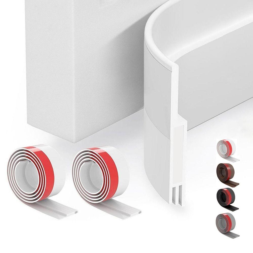 Self-adhesive Draught Excluder Silicone Door Draft Stopper Door Bottom Sealing Strip  Living Room